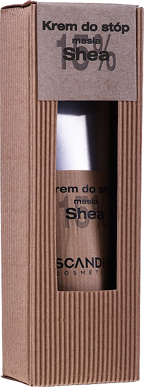 Крем для ног - Scandia Cosmetics Foot Cream 15% Shea Butter — фото N2