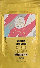 Духи, Парфюмерия, косметика Шиммер-скраб для тела сухой - Be Trendy Shimmer Body Scrub Romantic Date