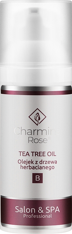 Олія чайного дерева для обличчя, тіла й волосся - Charmine Rose Tea Tree Oil — фото N1