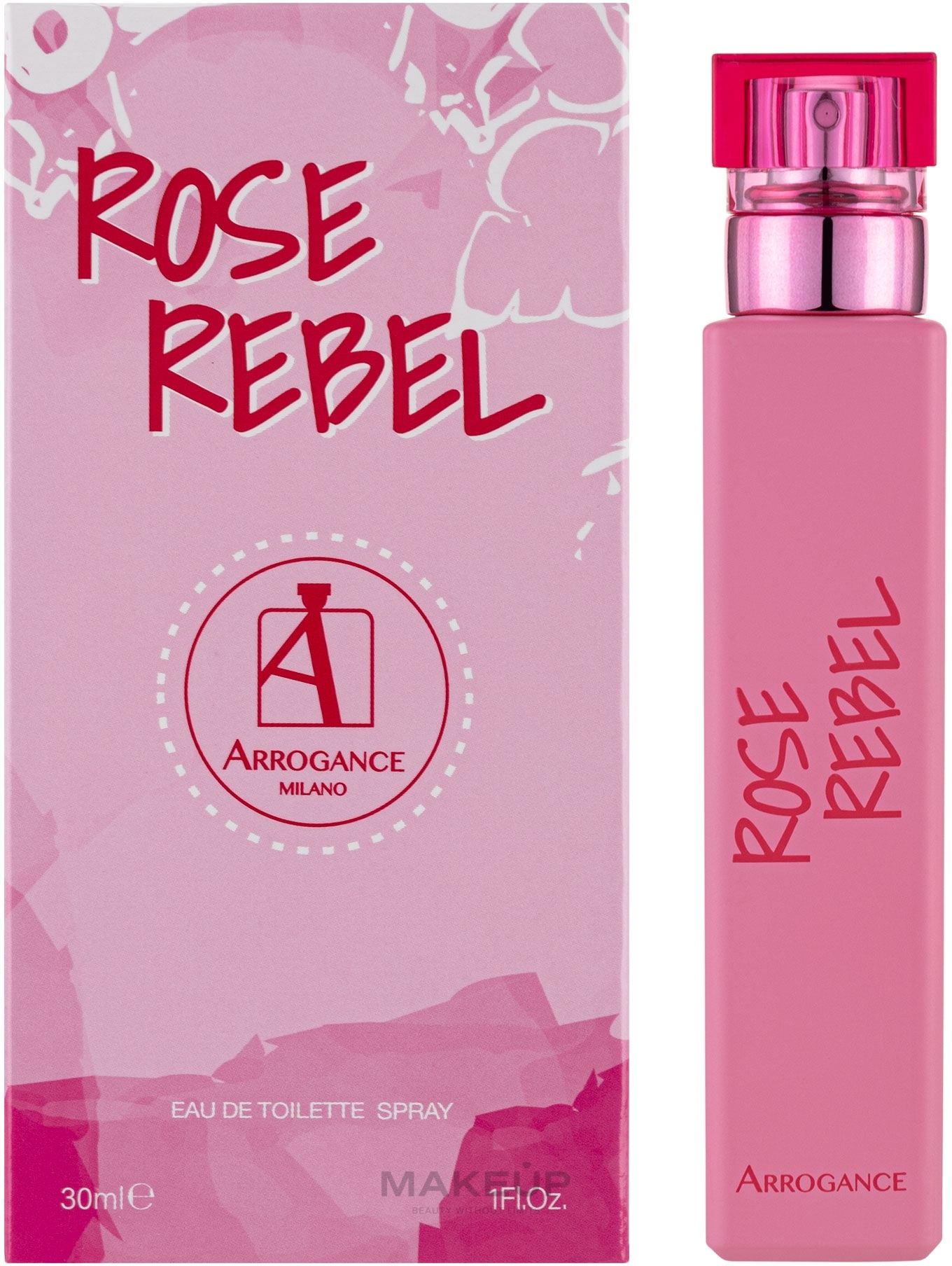 Arrogance Rose Rebel - Туалетна вода — фото 30ml