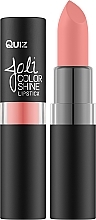 Духи, Парфюмерия, косметика Стойкая помада для губ - Quiz Cosmetics Joli Color Shine Long Lasting Lipstick