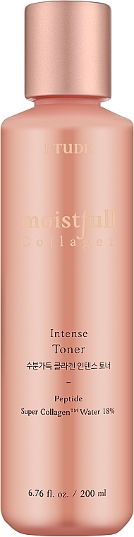 Интенсивный тонер для лица с коллагеном - Etude House Moistfull Collagen Intense Toner — фото N1