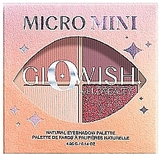 Парфумерія, косметика УЦІНКА Палетка тіней для повік - Huda Beauty GloWish Micro Mini Natural Eyeshadow Palette *
