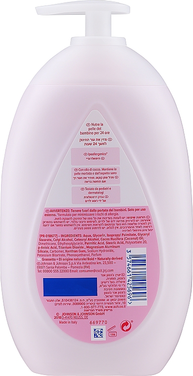 Молочко для тіла - Johnson’s Baby Original Baby Lotion — фото N4