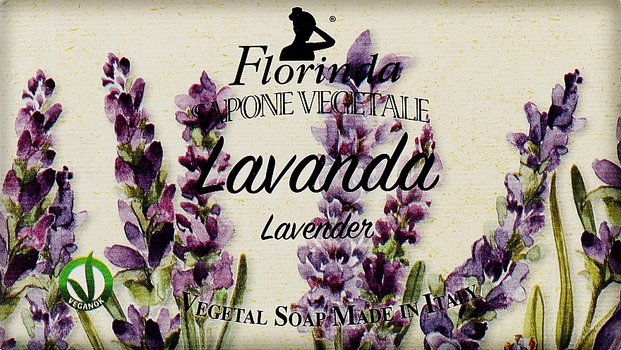 Мыло натуральное "Лаванда" - Florinda Sapone Vegetale Lavanda — фото N1