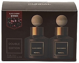 Набір аромадифузорів для машини - Kundal Perfume Car Diffuser Black Cherry (car/dif/2x75ml) — фото N1
