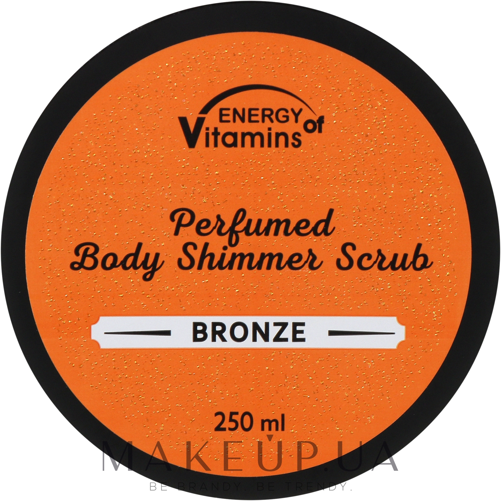 Парфумерний скраб-шимер для тіла "Bronze" - Energy Of Vitamins — фото 250ml