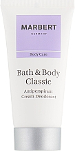 Антиперспирантный крем-дезодорант - Marbert Bath & Body Classic Anti-Perspirant Cream Deodorant  — фото N2