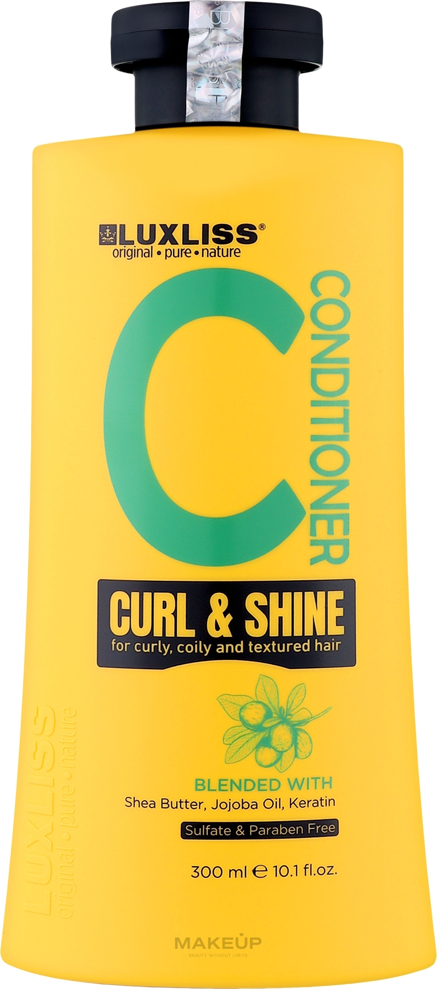 Кондиціонер для кучерявого волосся - Luxliss Curl & Shine Conditioner — фото 300ml