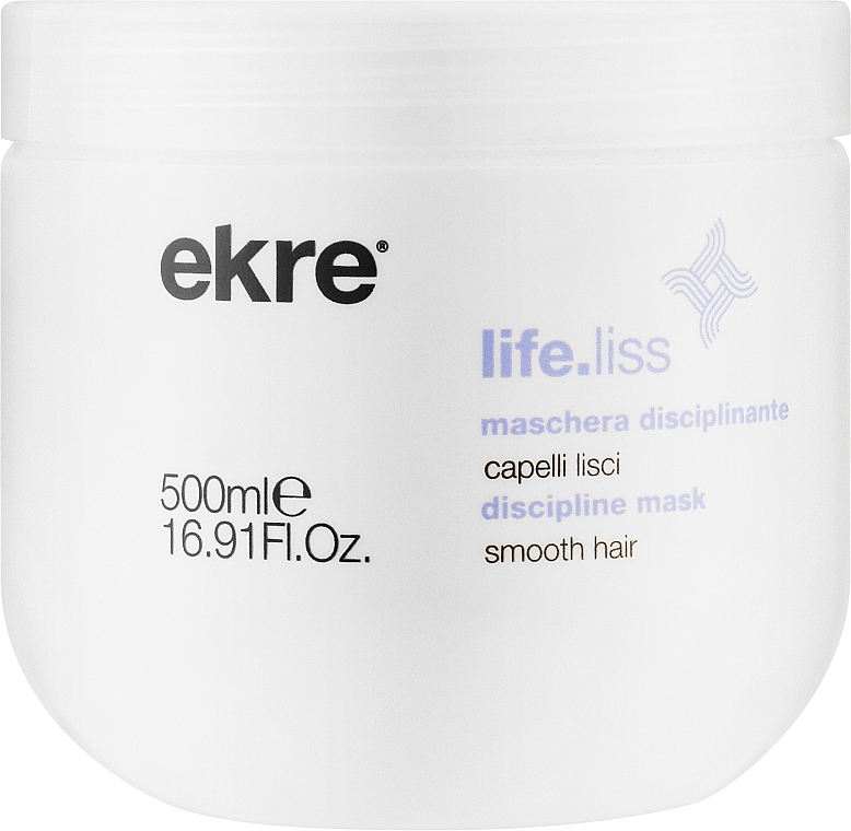 Маска для гладкости волос - Ekre Life.Liss Discipline Mask Smooth Hair  — фото N2