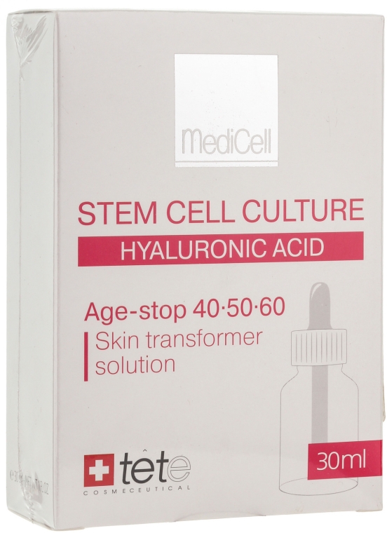 Трансформуюча сиворотка для інтенсивного омолодження - TETe Cosmeceutical Hyaluronic Acid Age Stop — фото N3