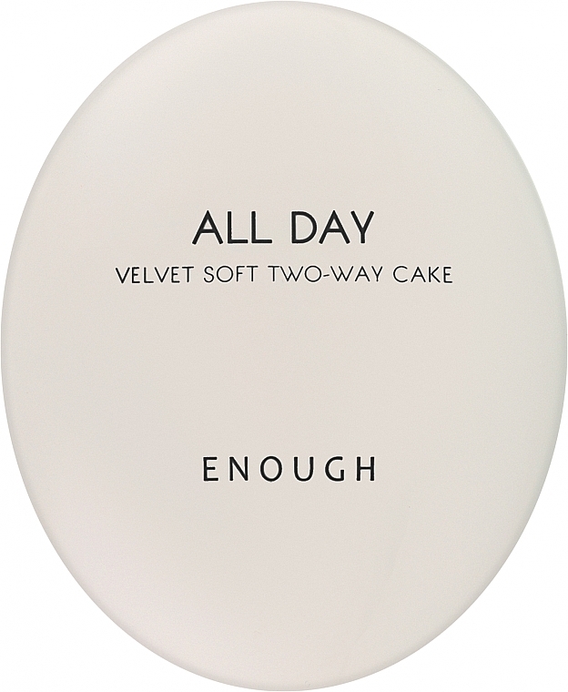 Пудра для обличчя - Enough All Day Glam Light Two-Way Cake SPF 28 PA++ — фото N2