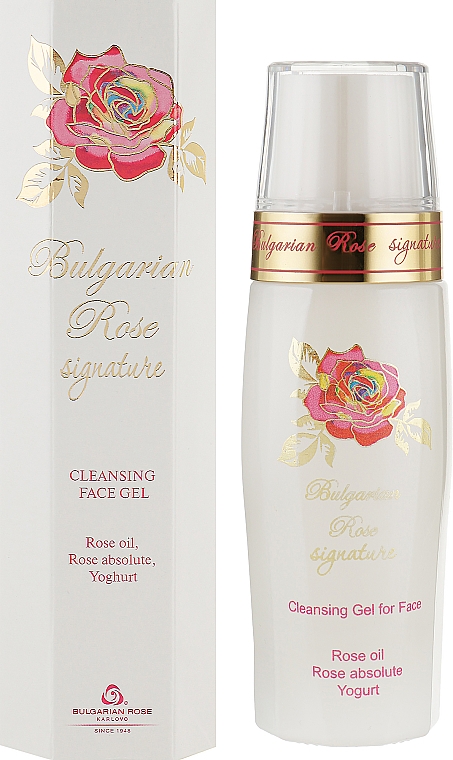Очищающий гель для лица "Signature" - Bulgarian Rose Cleaning Gel For Face 