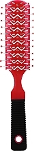 Духи, Парфюмерия, косметика Щетка для волос, 21,4 см, красная - Ampli