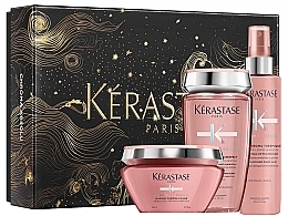 Духи, Парфюмерия, косметика Набор - Kerastase Chroma Absolu (shamp/250ml + h/mask/200ml + h/ser/150ml)