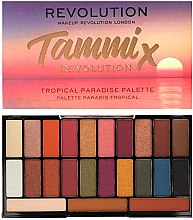 Духи, Парфюмерия, косметика Палетка теней для век - Makeup Revolution X Tammi Tropical Paradise Palette