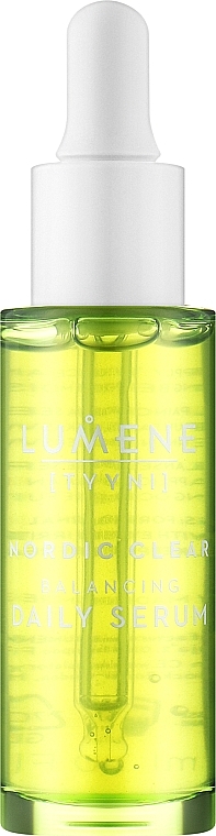 Балансирующая ежедневная сыворотка для лица - Lumene Nordic Clear Balancing Daily Serum — фото N1