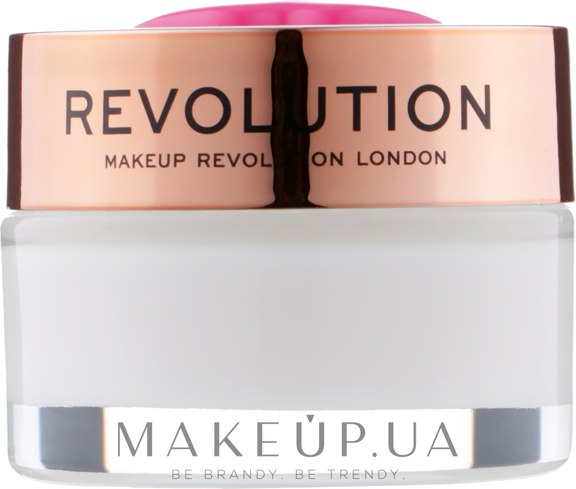 Бальзам-маска для губ "Кокос" - Makeup Revolution Kiss Lip Balm Cravin Coconuts — фото 12g