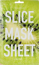 Духи, Парфюмерия, косметика Маска-слайс для лица "Киви" - Kocostar Slice Mask Sheet Kiwi