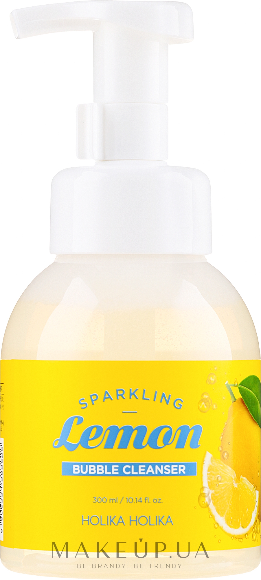 Пінка-мус для вмивання - Holika Holika Sparkling Lemon Bubble Cleanser — фото 300ml