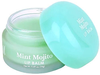 Набір по догляду за губами - Barry M Mint Mojito Lip Care Duo In Tin (lip/balm/14g+lip/mask/14g) — фото N3