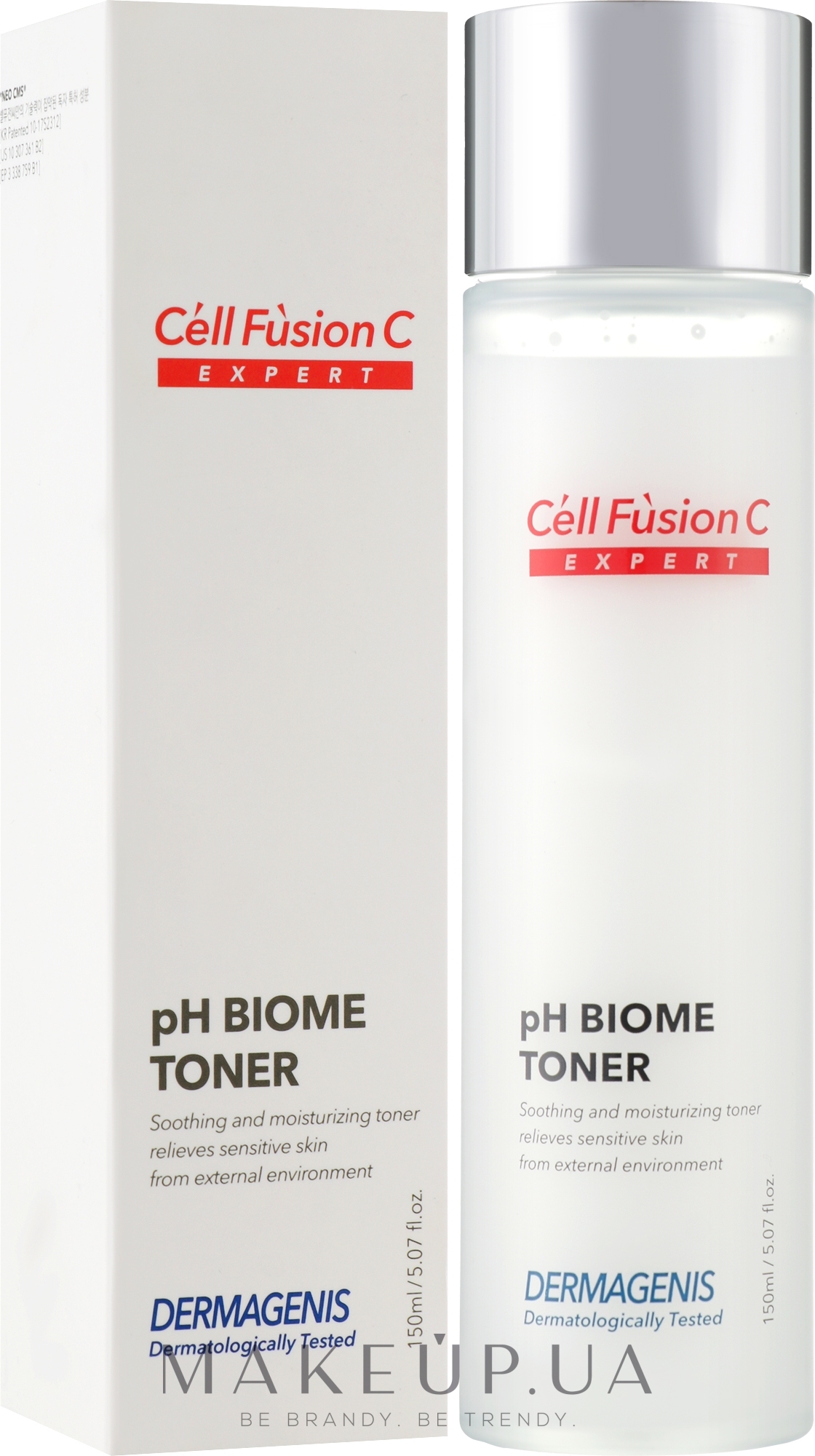 Двухфазный увлажняющий тоник - Cell Fusion C Expert Ph Biome Toner — фото 150ml