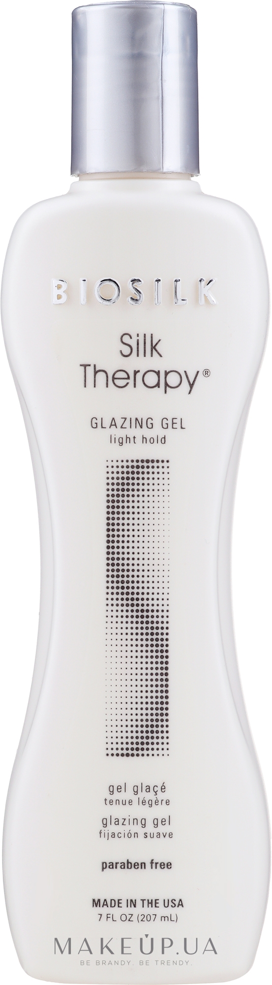 Рідкий шовк для волосся - BioSilk Silk Therapy Glazing Gel — фото 207ml