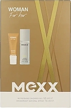 Mexx Woman Set - Набір (deo/75ml + sh/gel/50ml) — фото N1
