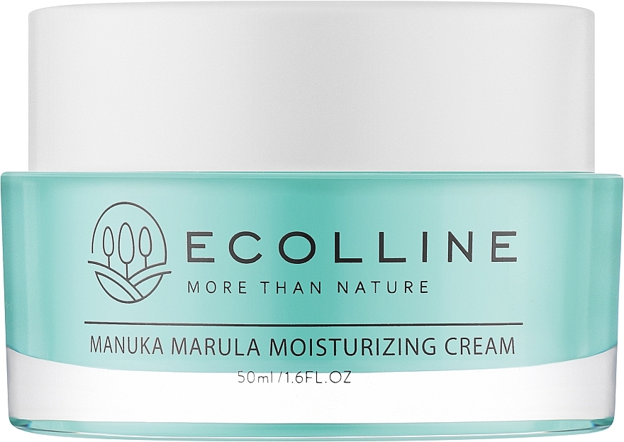 Зволожувальний крем для обличчя з медом манука та олією марули - Ecolline Manuka Marula Moisturizing Cream — фото N1