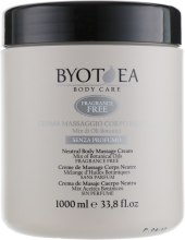 Парфумерія, косметика Крем для масажу нейтральний без запаху - Byothea Massage Cream Neutral Odorless