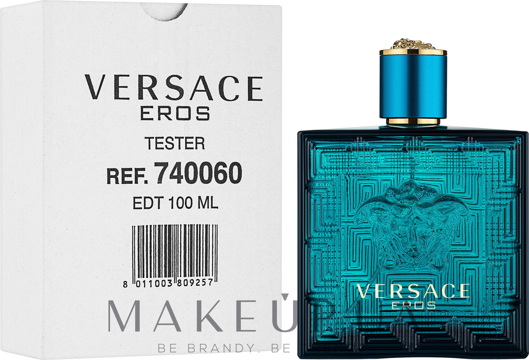 Versace Eros - Туалетная вода (тестер с крышечкой) — фото 100ml