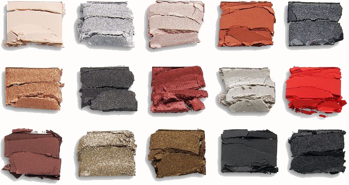 Палетка тіней для повік - Makeup Revolution Glass Black Ice Eyeshadow Palette — фото N3