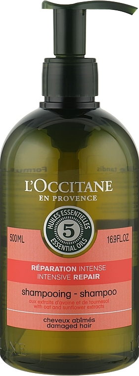 УЦІНКА Шампунь "Інтенсивне відновлення" - L'Occitane Aromachologie Intense Repairing Shampoo * — фото N2