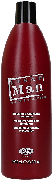 Окислитель 6 % - Lisap Man Activator — фото N1