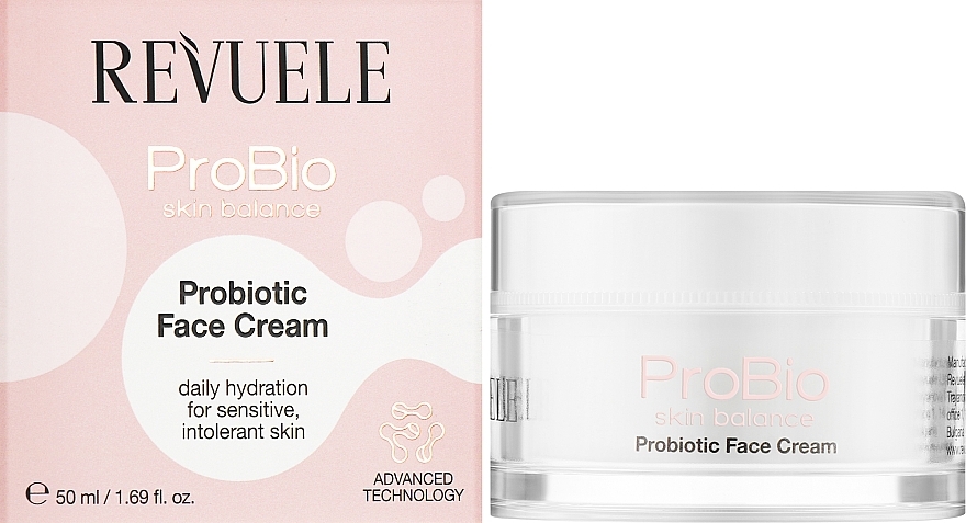 Крем для лица с пробиотиками - Revuele Probio Skin Balance Probiotic Face Cream