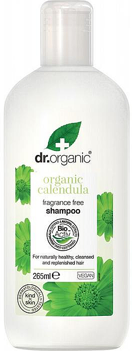 Шампунь для волосся - Dr. Organic Fragrance Free Shampoo Organic Calendula — фото N1