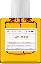Korres Black Sugar - Туалетная вода — фото N1