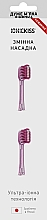 Парфумерія, косметика Іонна насадка-щітка, дуже м'яка, широка, рожева - Ionickiss Ultra Soft
