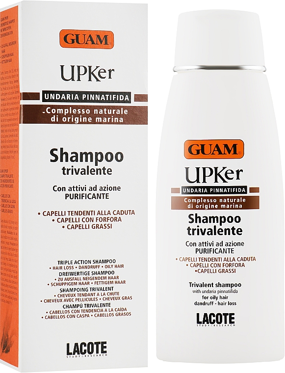 Шампунь для волос "Трехфазный" - Guam UPKer Triple Action Shampoo  — фото N2