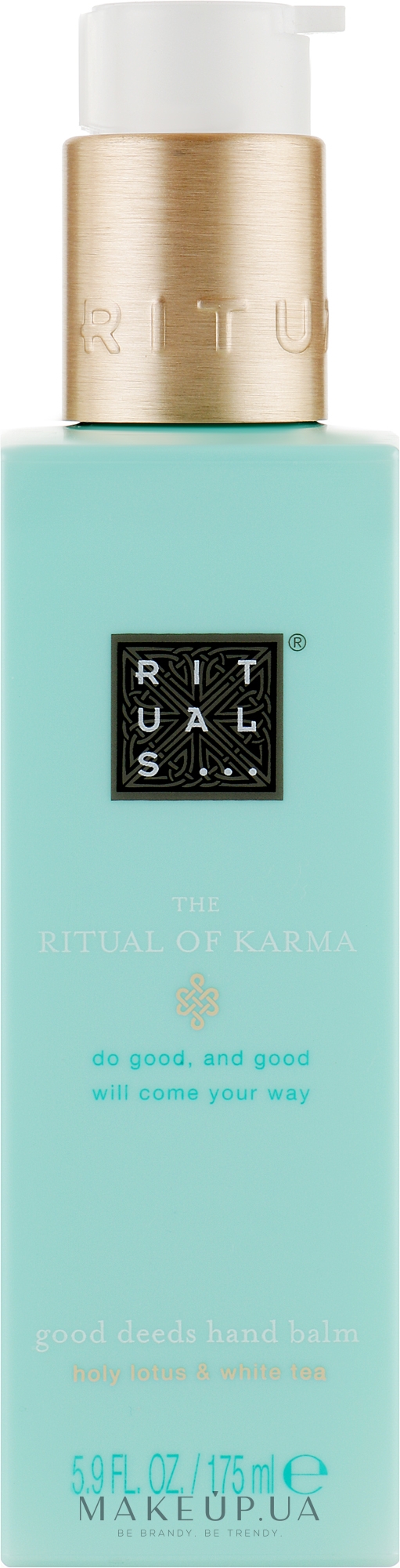 Бальзам для рук - Rituals The Ritual of Karma Kitchen Hand Balm — фото 175ml
