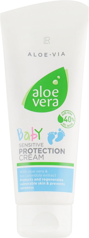 Мягкий защитный крем для детей - LR Health & Beauty Aloe Vera Baby Sensitive Protection Cream — фото N1