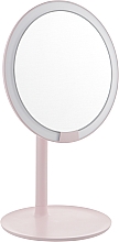 Духи, Парфюмерия, косметика Зеркало для макияжа с LED подсветкой - Xiaomi Amiro HD Daylight Mirror Pink