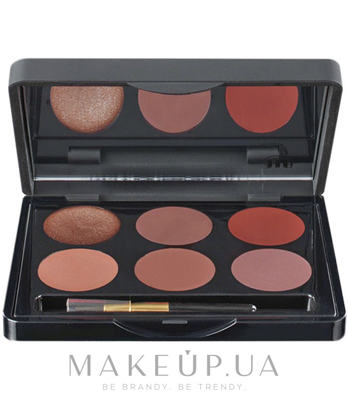 Палитра помад 6 оттенков - Make-Up Studio Lipcolour Box — фото Nude