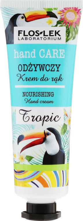 Крем для рук питательный - Floslek Nourishing Hand Cream Tropic — фото N1