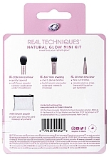 Набір пензлів для макіяжу в косметичці - Real Techniques Natural Glow Mini Kit — фото N2