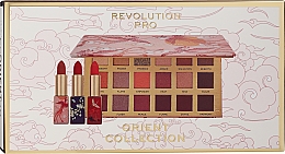 Духи, Парфюмерия, косметика Набор - Revolution Pro Orient Collection (eye/palette/18x1g + lipstick/3x3g)