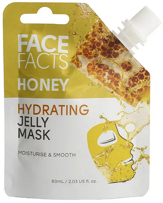 Увлажняющая маска для лица с медовым желе - Face Facts Hydrating Honey Jelly Face Mask  — фото N1