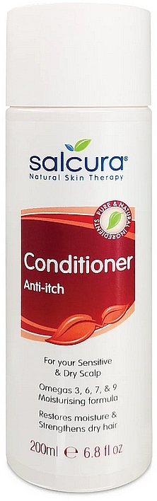 Кондиціонер для чутливої шкіри голови - Salcura Conditioner Anti-Itch — фото N1