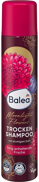 Сухой шампунь для волос - Balea Moonlight Flowers Dry Shampoo