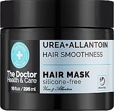 Маска для волос "Гладкость волос" - The Doctor Health & Care Urea + Allantoin Hair Smoothness Hair Mask — фото N1
